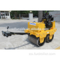 Compactador de rodillos de mano de doble tambor diesel (FYL-S600C)